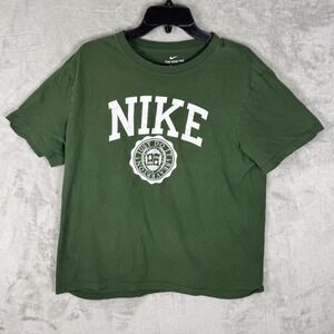 Nike Shirt Mens Large Green Just‎ Do It Beverlyton Seal Graphic Tee BV1397